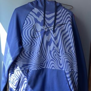 Blue Nike Therma Pull-Over